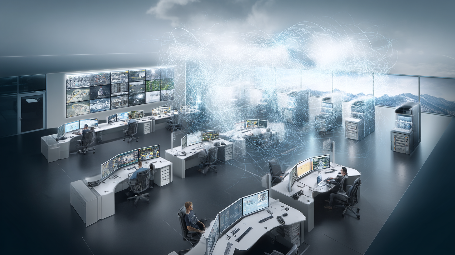Operations control room with coordinated intelligence