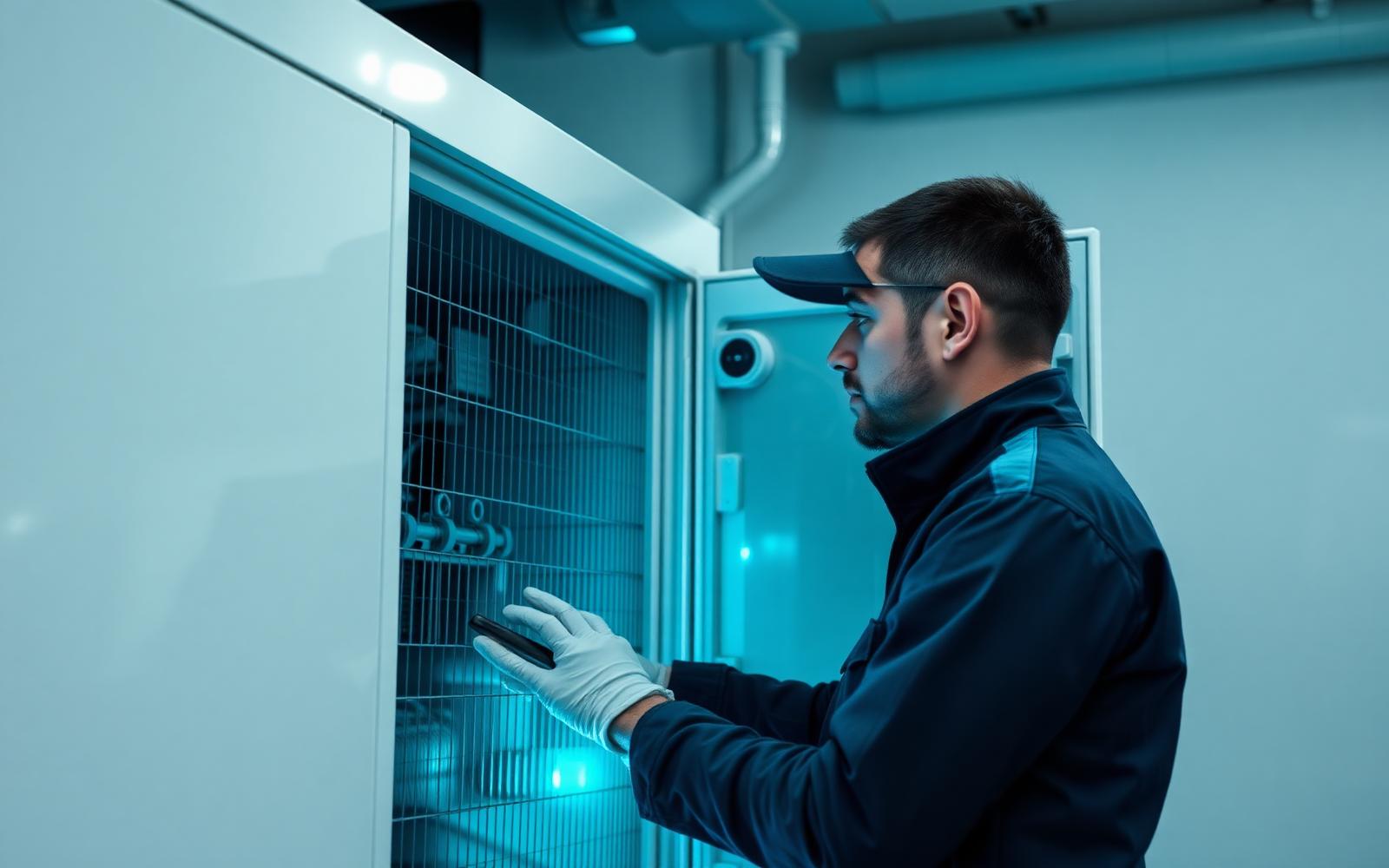 Technician proactively servicing equipment using predictive intelligence