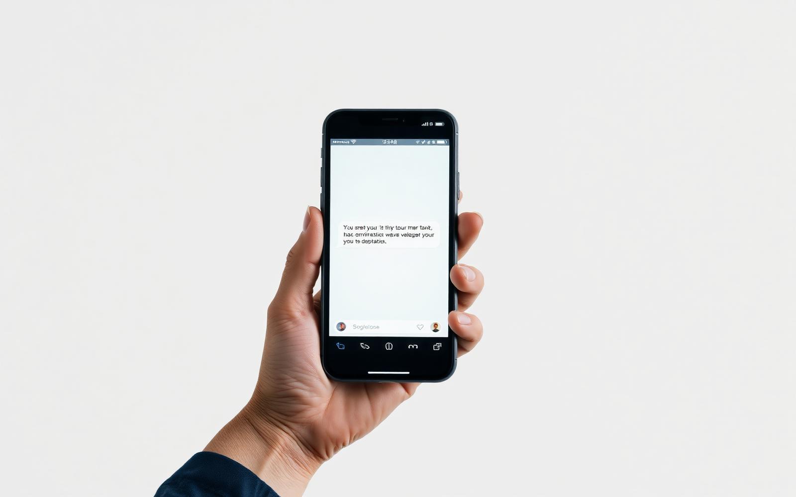 Worker sending an isolated message in a generic chat app