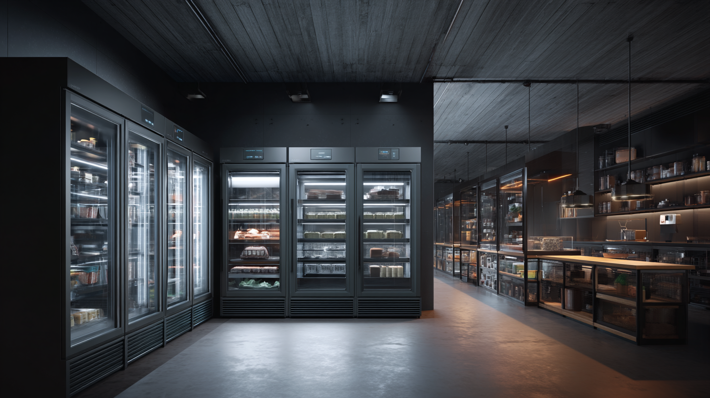 Commercial refrigeration environment monitored by OperaSense